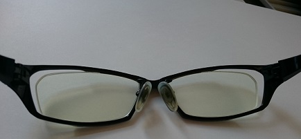 私のPC眼鏡（眼鏡市場製）