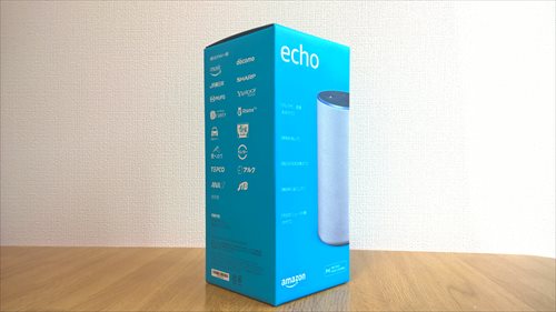 Amazon Echoの外箱