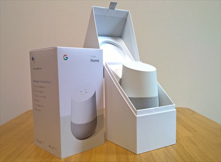 Google Homeの箱