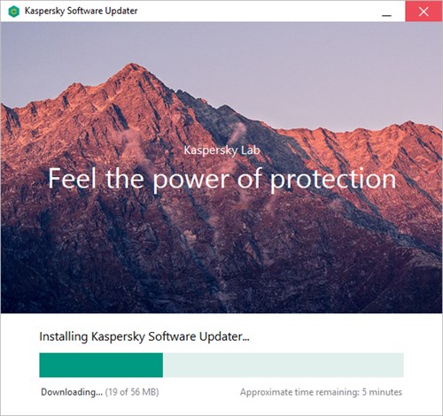 Kaspersky Software Updaterのインストール方法2